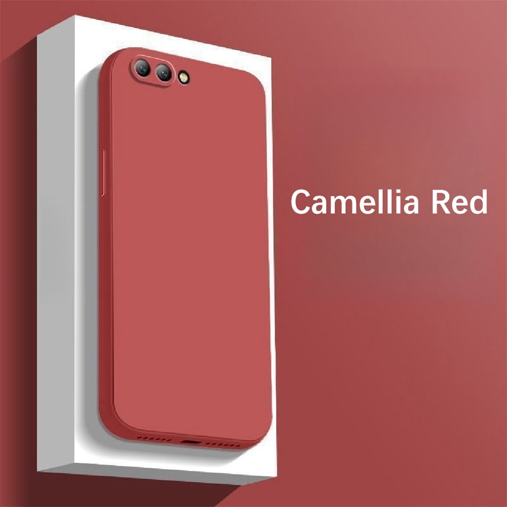 For Huawei Nova 2S Cover Drop and wear resistant Silicone Full Case Classic Simple Solid Color Phone Case Cover