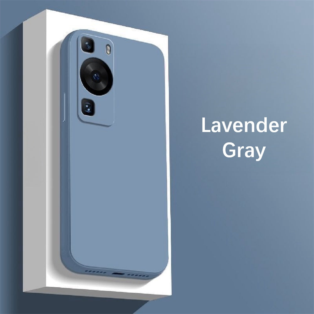 For Huawei P60 Pro Cover Drop and wear resistant Silicone Full Case Classic Simple Solid Color Phone Case Cover
