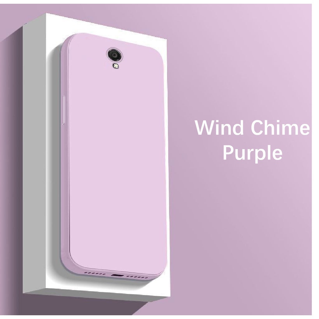 For VIVO Y22 Cover Drop and wear resistant Silicone Full Case Classic Simple Solid Color Phone Case Cover