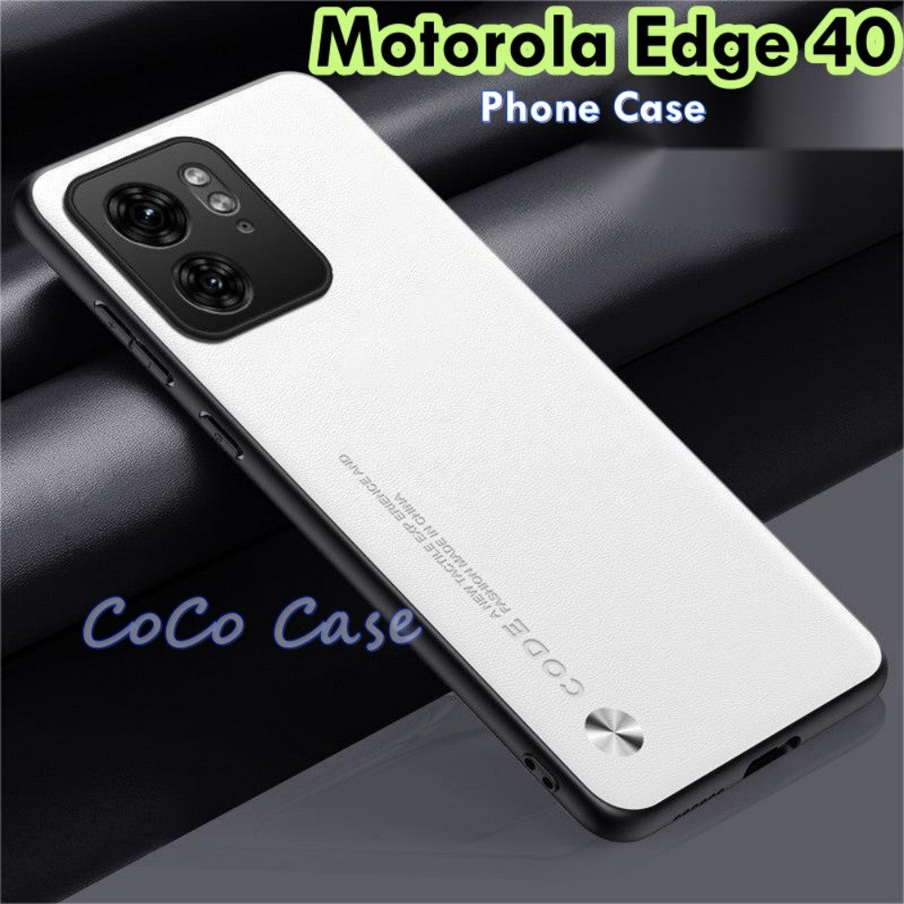 For Motorola Edge 40 Cover Silicone Professional Full Case Classic Simple Solid Color Phone Case Cover sweatproof