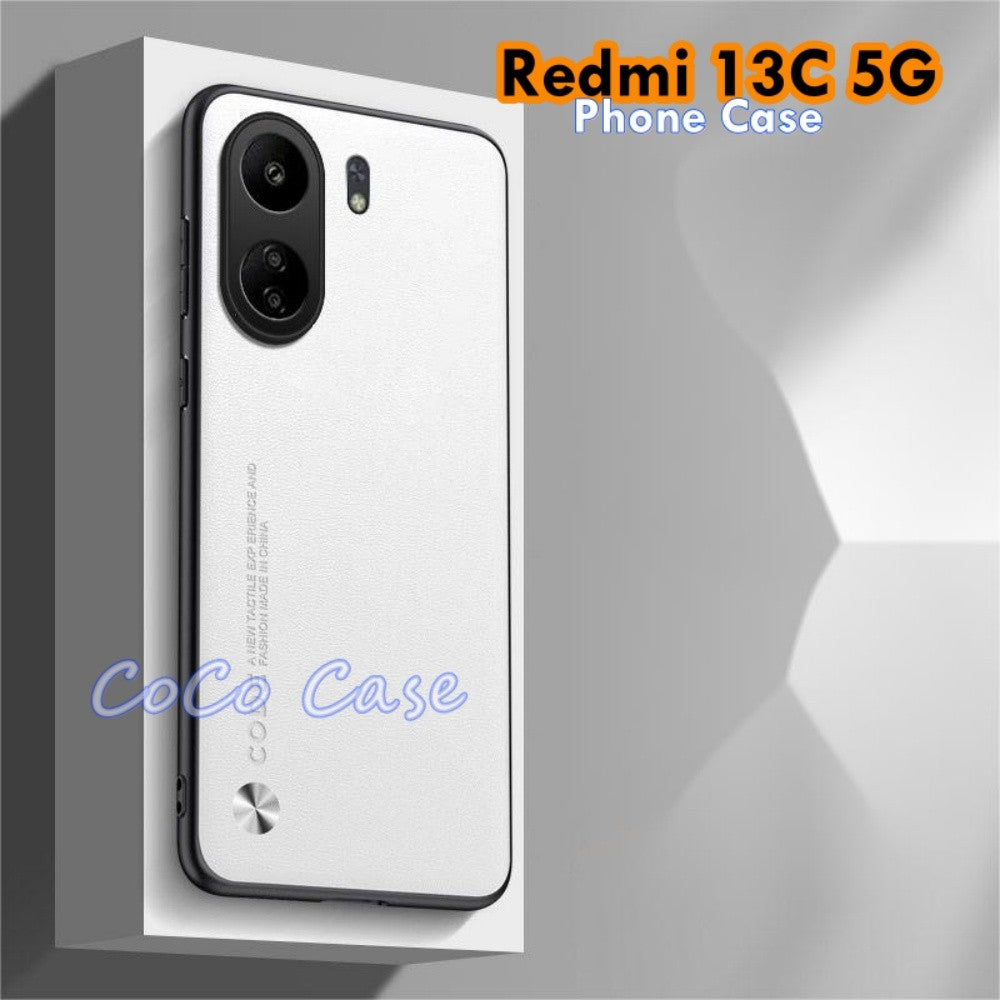 For Redmi 13C 5G Cover Silicone Professional Full Case Classic Simple Solid Color Phone Case Cover sweatproof