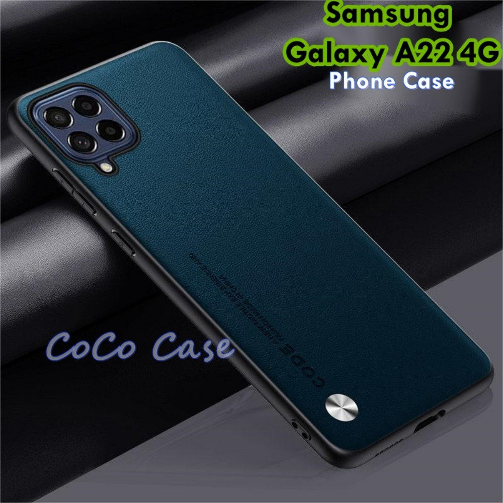 For Samsung Galaxy A22 4G Cover Silicone Professional Full Case Classic Simple Solid Color Phone Case Cover sweatproof