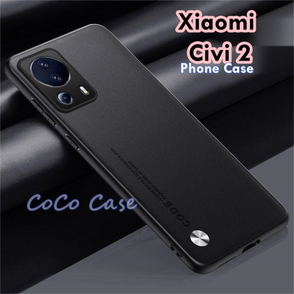 For Xiaomi Civi 2 Cover Silicone Professional Full Case Classic Simple Solid Color Phone Case Cover sweatproof