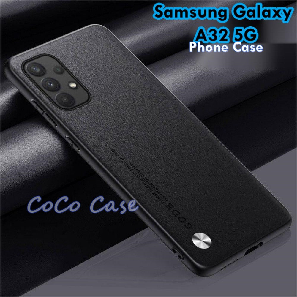 For Samsung Galaxy A32 5G Cover Silicone Professional Full Case Classic Simple Solid Color Phone Case Cover sweatproof