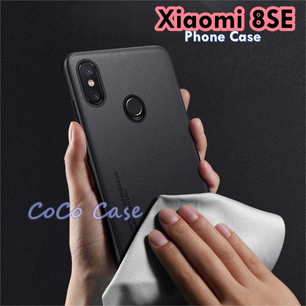For Xiaomi 8SE Cover Silicone Professional Full Case Classic Simple Solid Color Phone Case Cover sweatproof