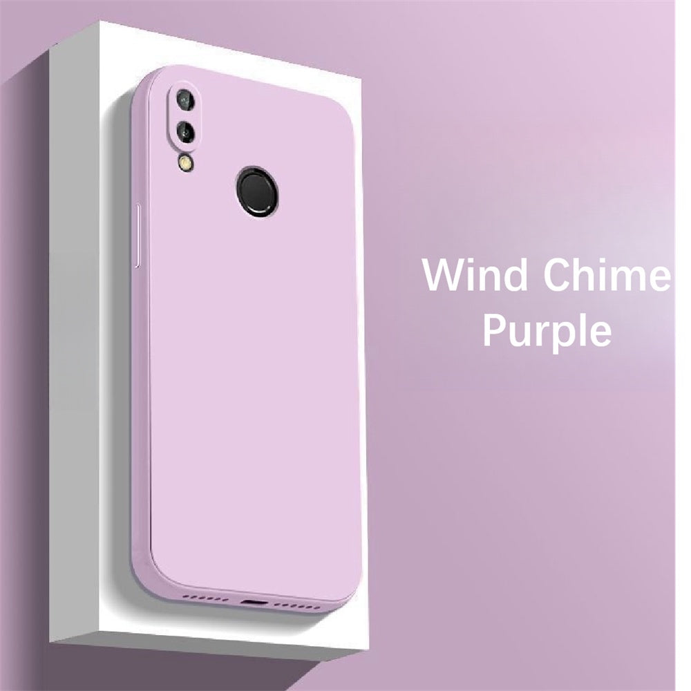 For Huawei Nova 3i Cover Drop and wear resistant Silicone Full Case Classic Simple Solid Color Phone Case Cover