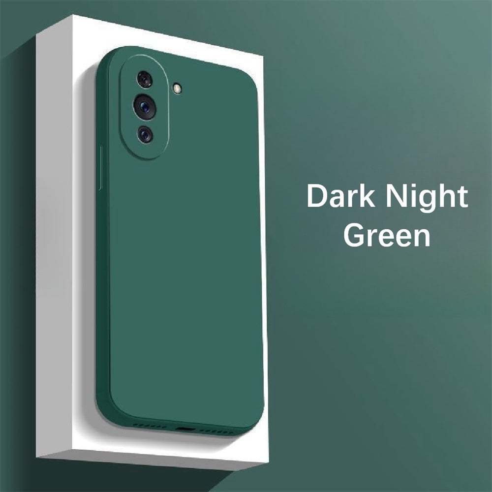 For Huawei Nova 10 Cover Drop and wear resistant Silicone Full Case Classic Simple Solid Color Phone Case Cover