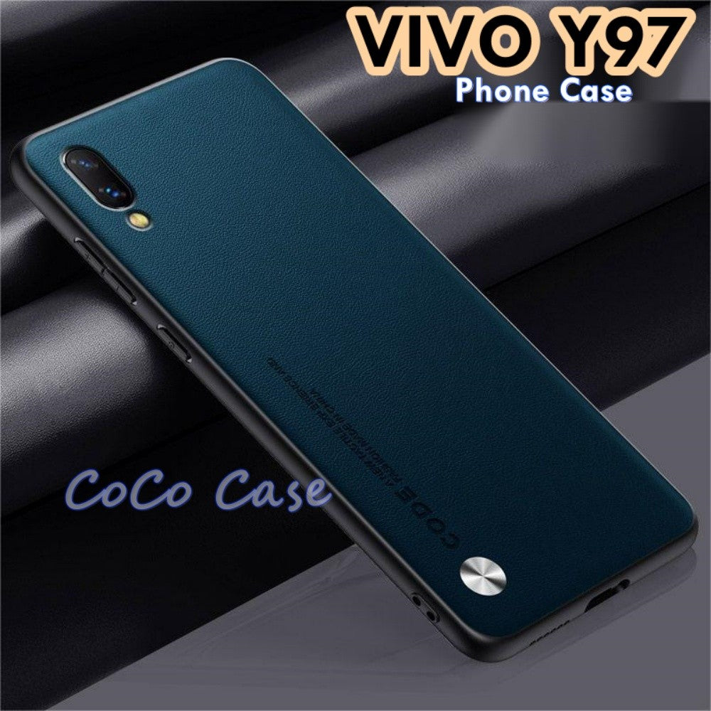 For VIVO Y97 Cover Silicone Professional Full Case Classic Simple Solid Color Phone Case Cover sweatproof
