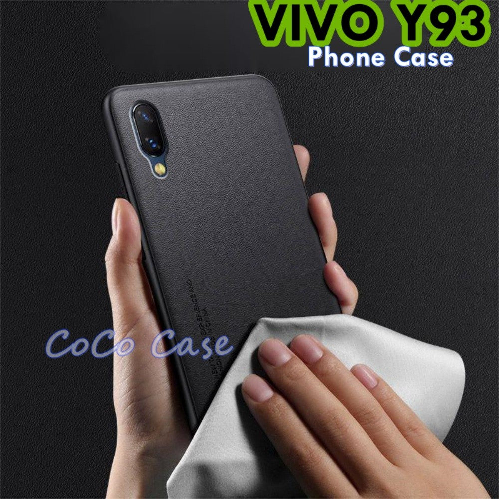 For VIVO Y93 Cover Silicone Professional Full Case Classic Simple Solid Color Phone Case Cover sweatproof