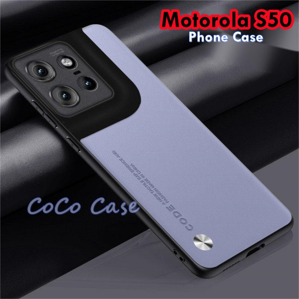 For Motorola S50 Cover Silicone Professional Full Case Classic Simple Solid Color Phone Case Cover sweatproof