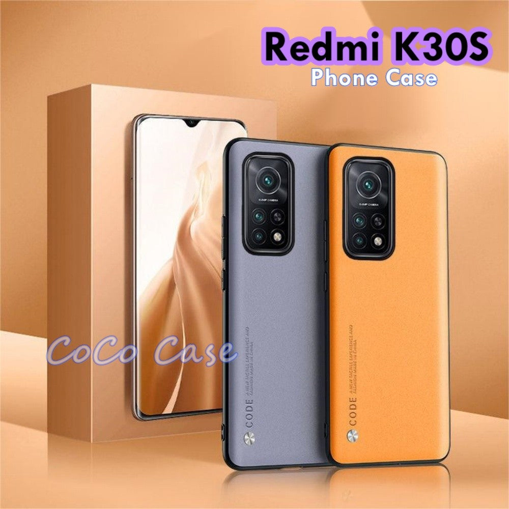 For Redmi K30S Cover Silicone Professional Full Case Classic Simple Solid Color Phone Case Cover sweatproof