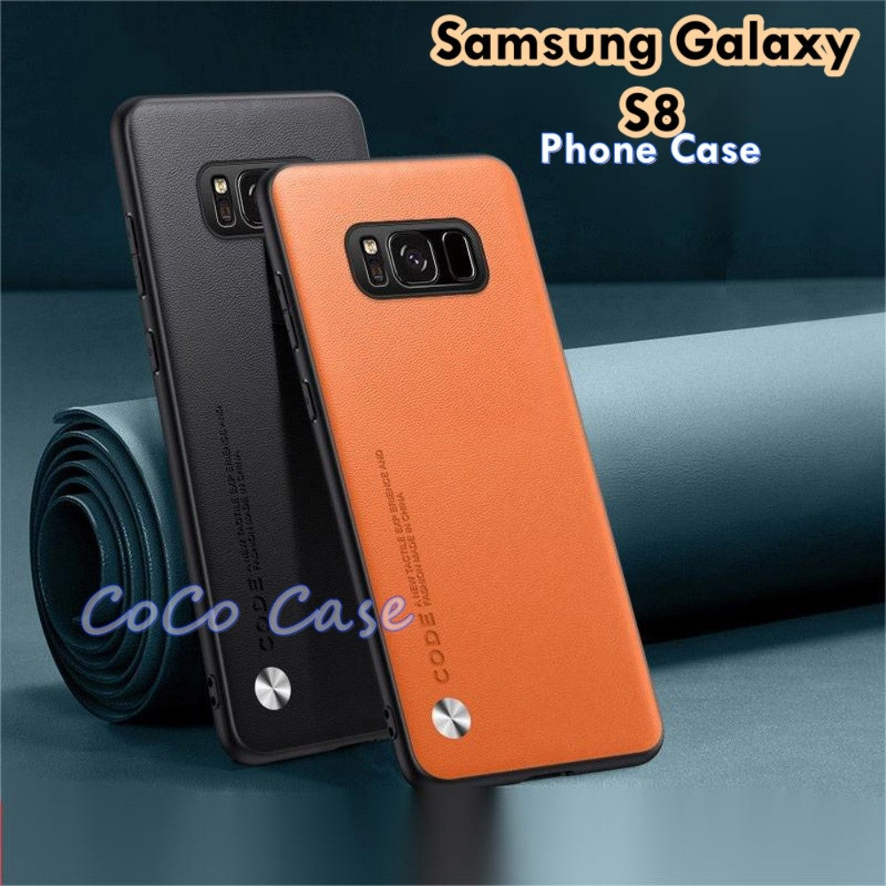 For Samsung Galaxy S8 Cover Silicone Professional Full Case Classic Simple Solid Color Phone Case Cover sweatproof