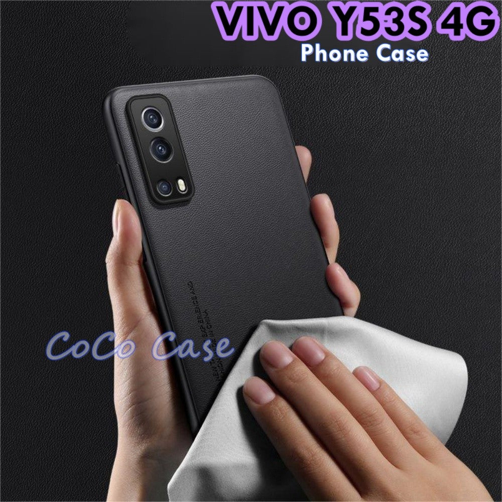 For VIVO Y53S 4G Cover Silicone Professional Full Case Classic Simple Solid Color Phone Case Cover sweatproof
