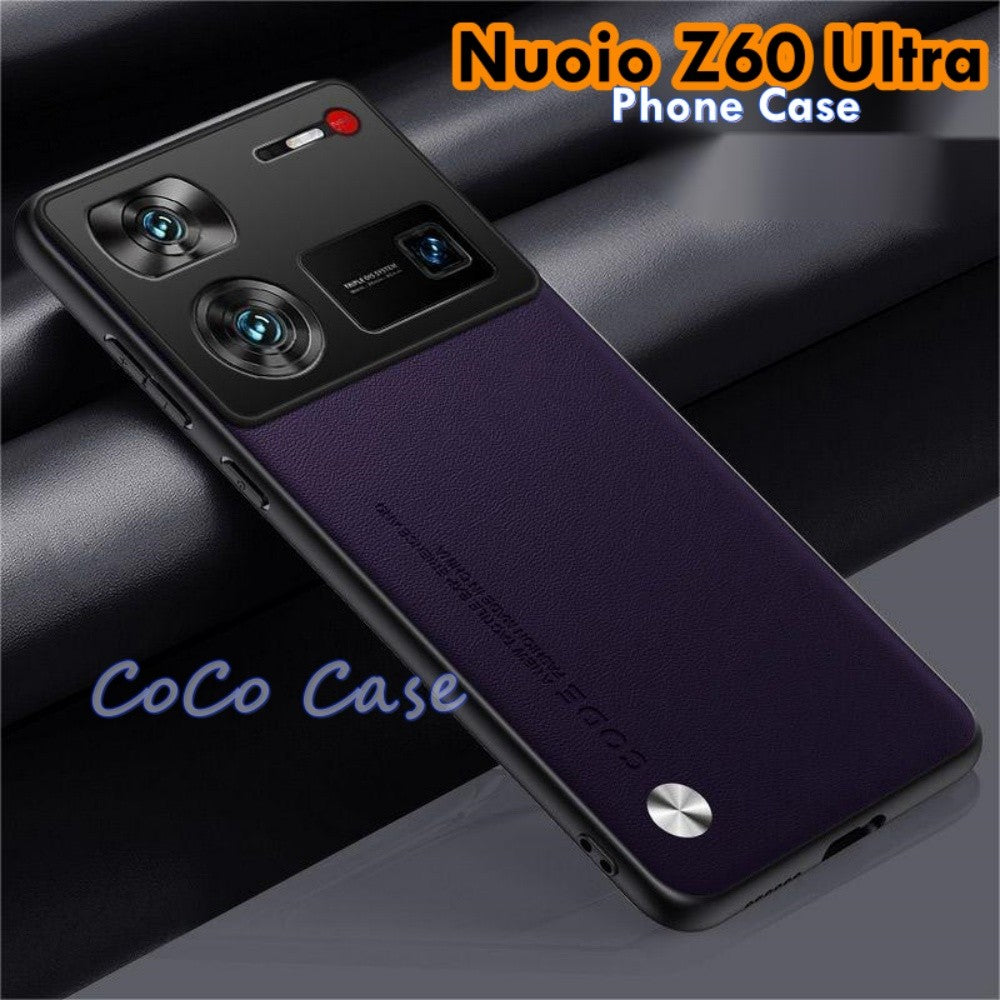 For Nuoio Z60 Ultra Cover Silicone Professional Full Case Classic Simple Solid Color Phone Case Cover sweatproof