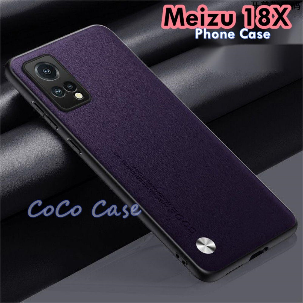 For Meizu 18X Cover Silicone Professional Full Case Classic Simple Solid Color Phone Case Cover sweatproof
