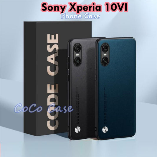 For Sony Xperia 10VI Cover Silicone Professional Full Case Classic Simple Solid Color Phone Case Cover sweatproof