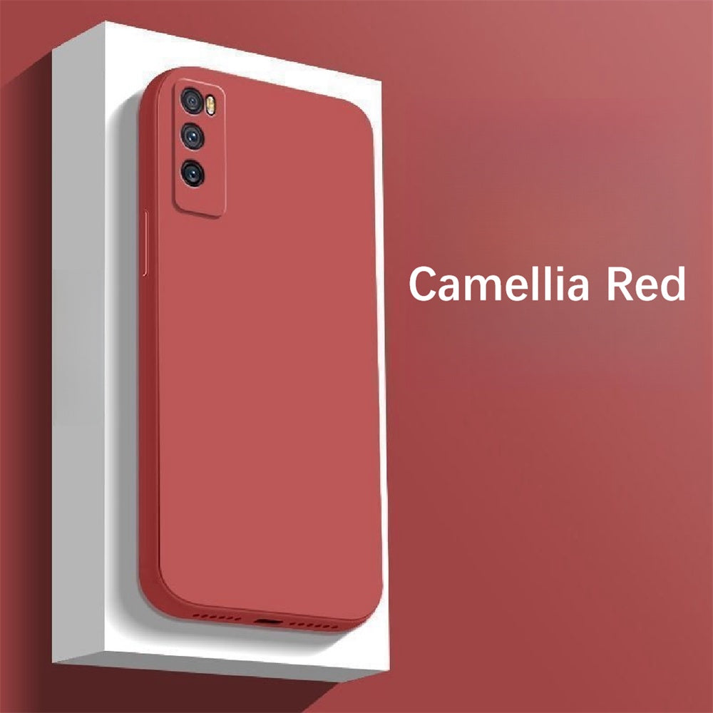 For Huawei Enjoy Z Cover Drop and wear resistant Silicone Full Case Classic Simple Solid Color Phone Case Cover