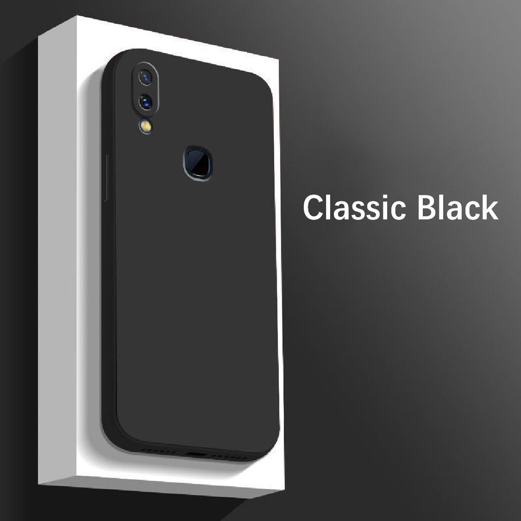 For VIVO Z3i Cover Drop and wear resistant Silicone Full Case Classic Simple Solid Color Phone Case Cover