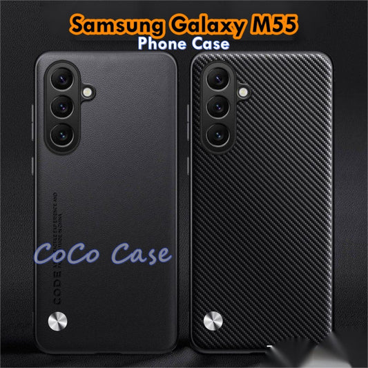 For Samsung Galaxy M55 Cover Silicone Professional Full Case Classic Simple Solid Color Phone Case Cover sweatproof