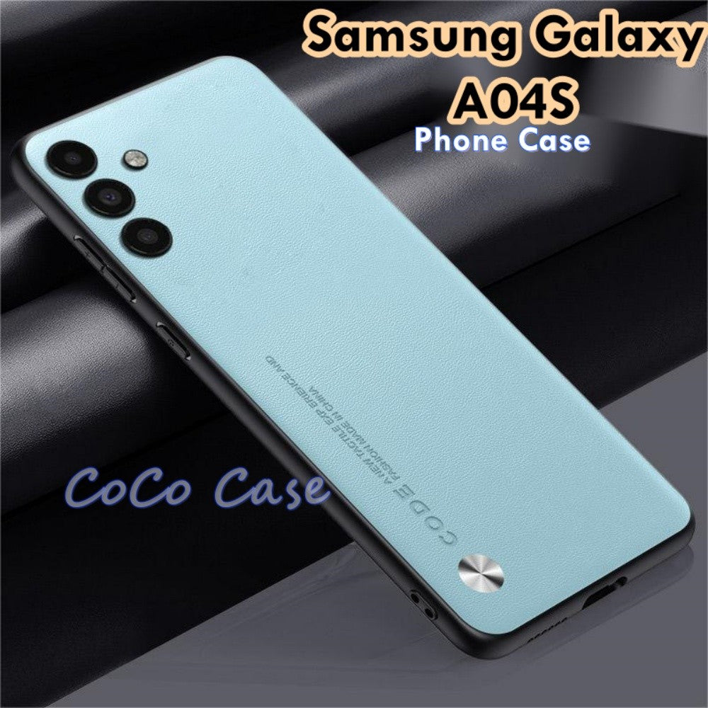 For Samsung Galaxy A04S Cover Silicone Professional Full Case Classic Simple Solid Color Phone Case Cover sweatproof
