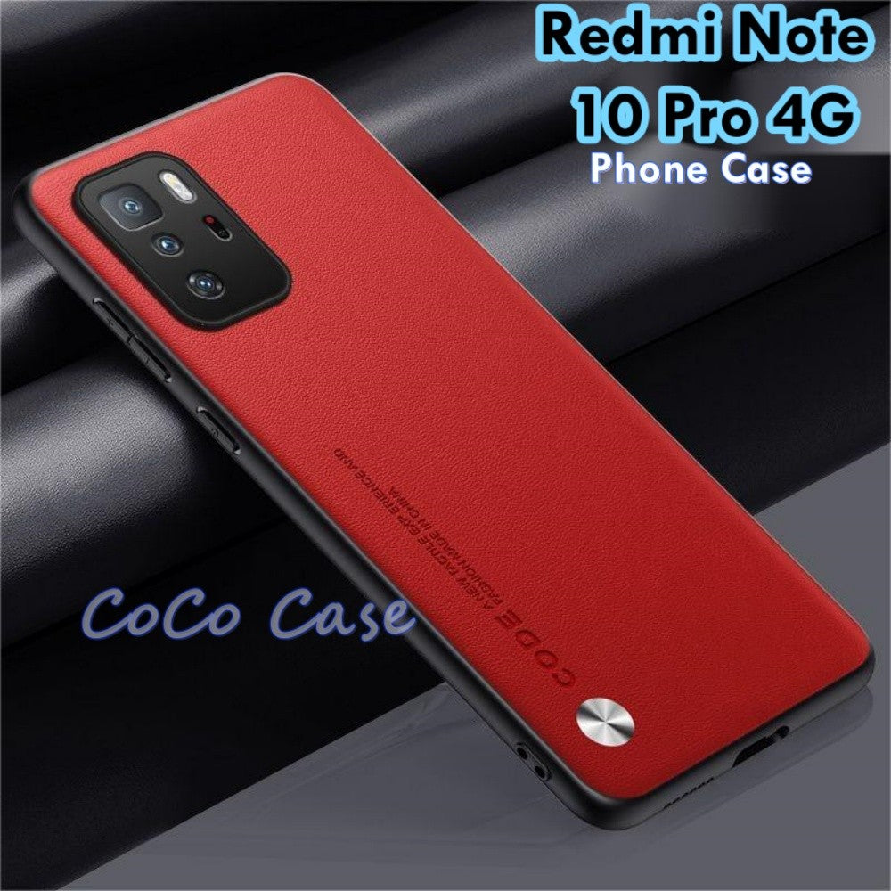 For Redmi Note 10 Pro 4G Cover Silicone Professional Full Case Classic Simple Solid Color Phone Case Cover sweatproof