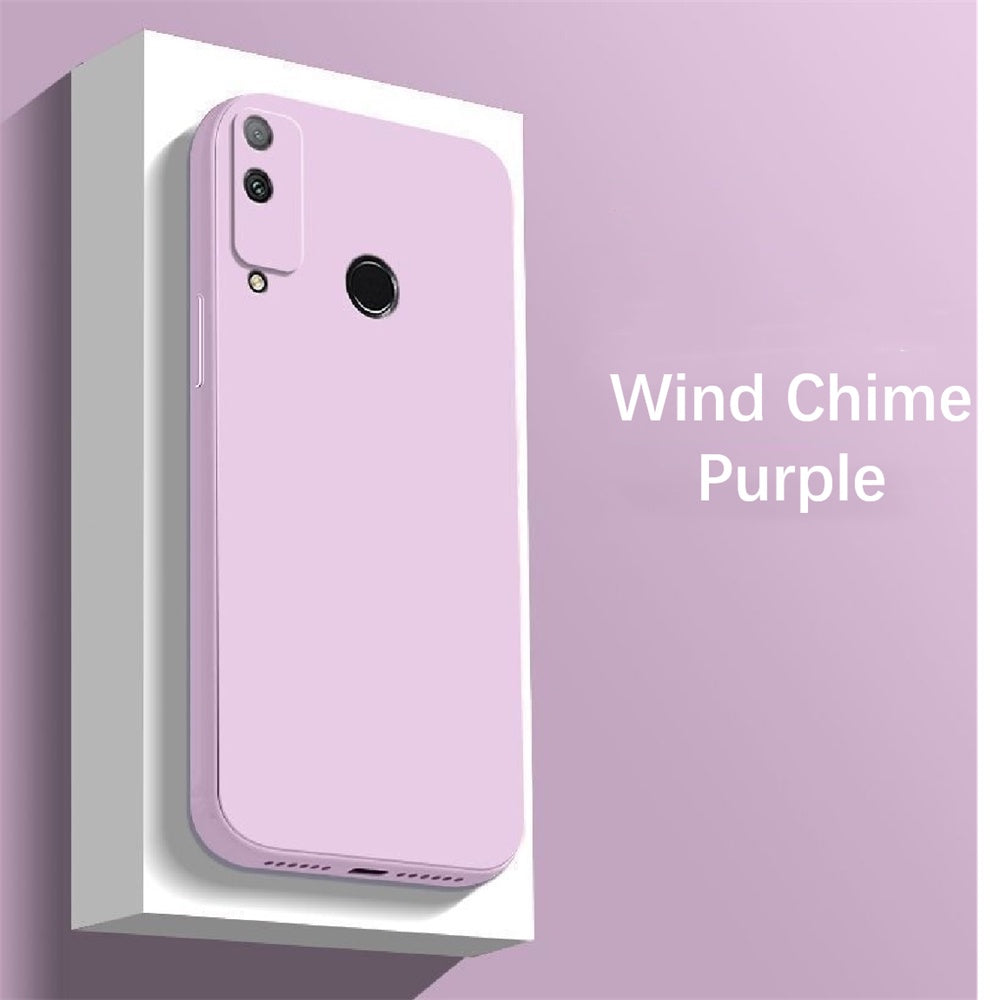 For Honor Play 4T Cover Drop and wear resistant Silicone Full Case Classic Simple Solid Color Phone Case Cover