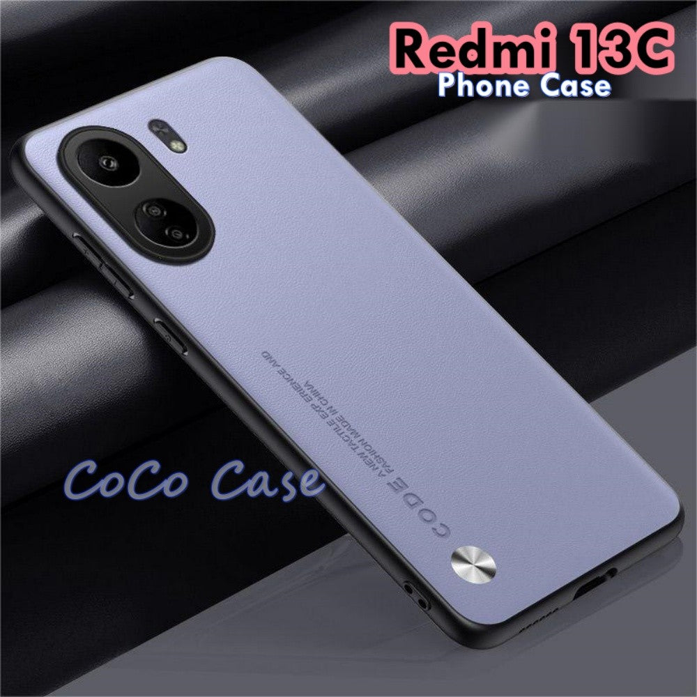 For Redmi 13C Cover Silicone Professional Full Case Classic Simple Solid Color Phone Case Cover sweatproof