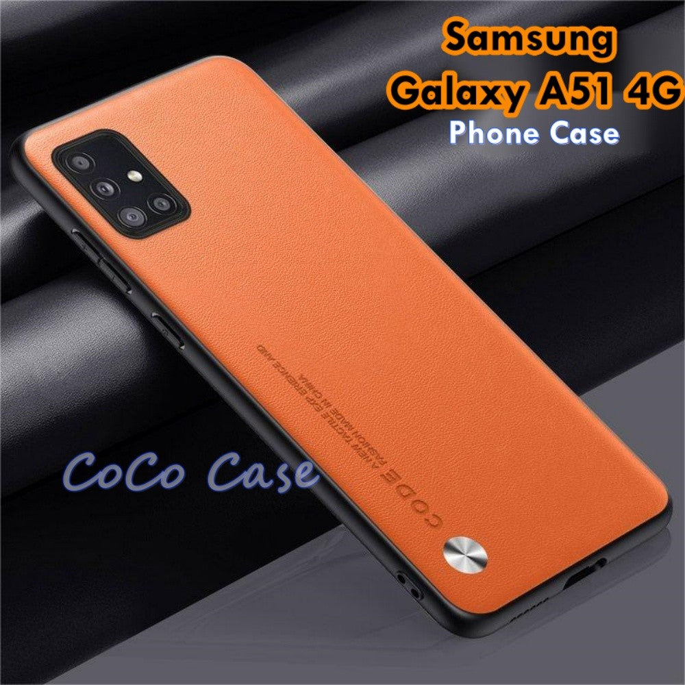 For Samsung Galaxy A51 4G Cover Silicone Professional Full Case Classic Simple Solid Color Phone Case Cover sweatproof