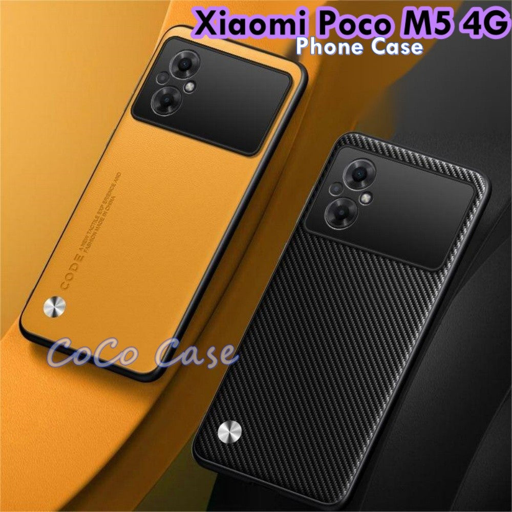 For Xiaomi Poco M5 4G Cover Silicone Professional Full Case Classic Simple Solid Color Phone Case Cover sweatproof