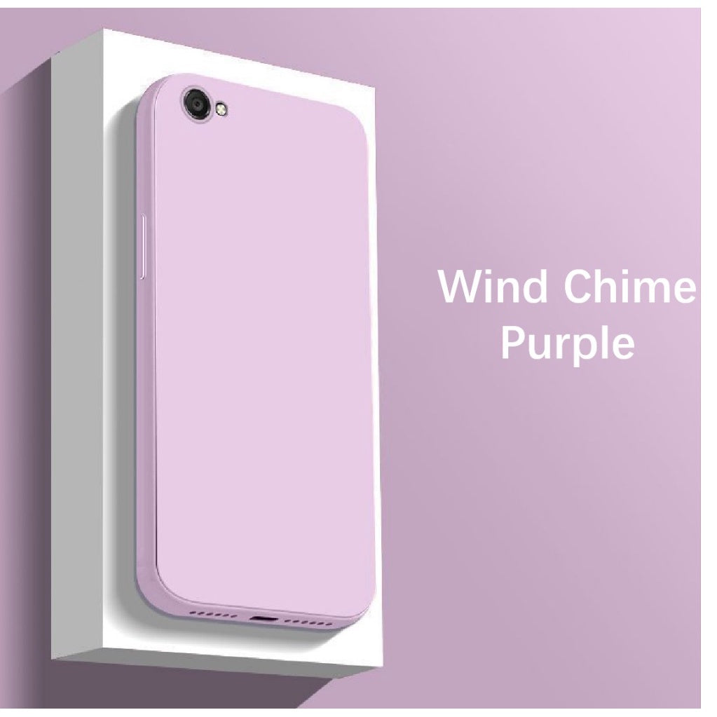 For VIVO Y67 Cover Drop and wear resistant Silicone Full Case Classic Simple Solid Color Phone Case Cover