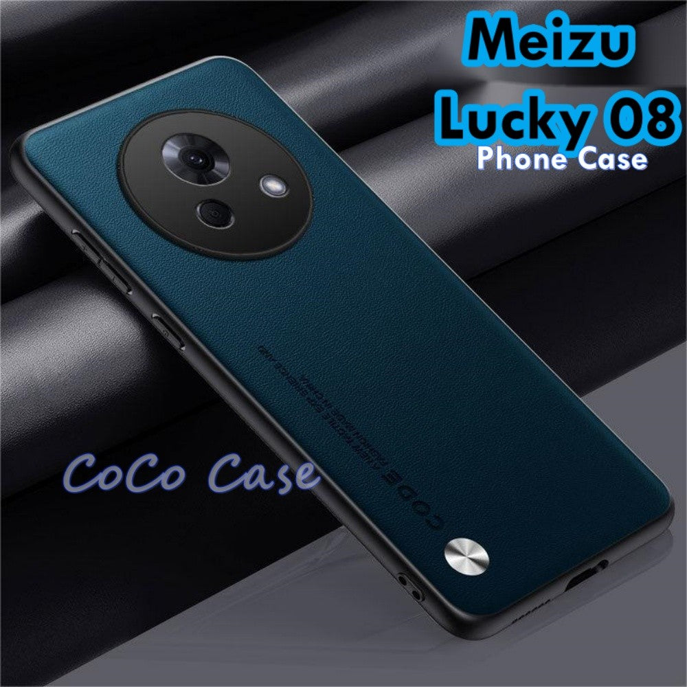 For Meizu Lucky 08 Cover Silicone Professional Full Case Classic Simple Solid Color Phone Case Cover sweatproof