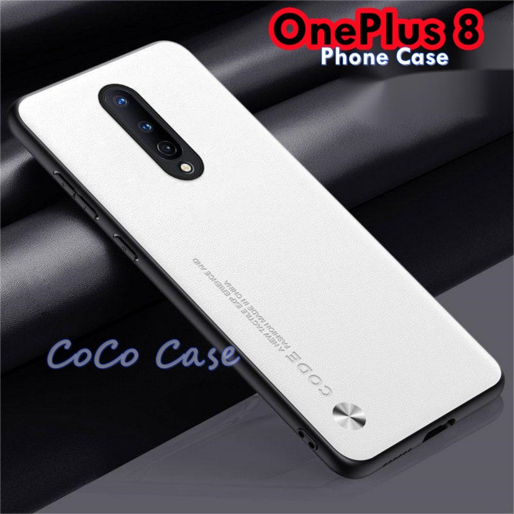 For OnePlus 8 Cover Silicone Professional Full Case Classic Simple Solid Color Phone Case Cover sweatproof