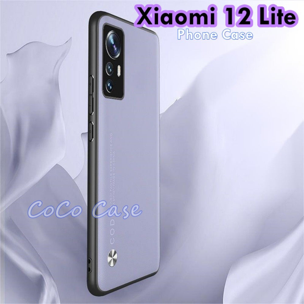 For Xiaomi 12 Lite Cover Silicone Professional Full Case Classic Simple Solid Color Phone Case Cover sweatproof