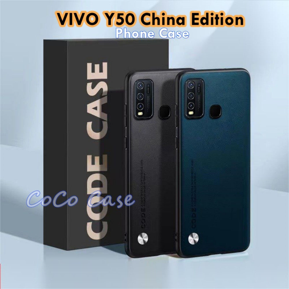 For VIVO Y50 China Edition Cover Silicone Professional Full Case Classic Simple Solid Color Phone Case Cover sweatproof
