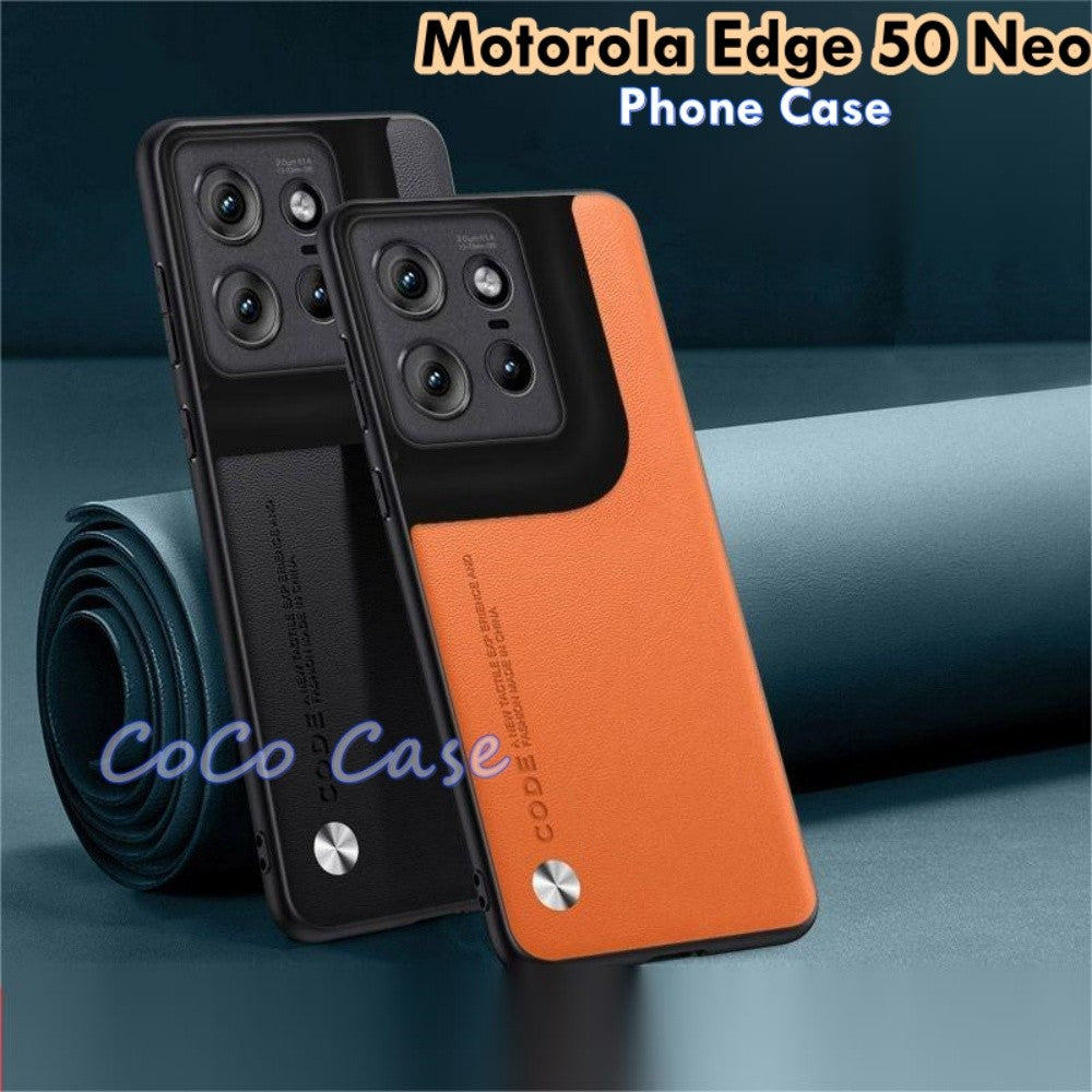 For Motorola Edge 50 Neo Cover Silicone Professional Full Case Classic Simple Solid Color Phone Case Cover sweatproof