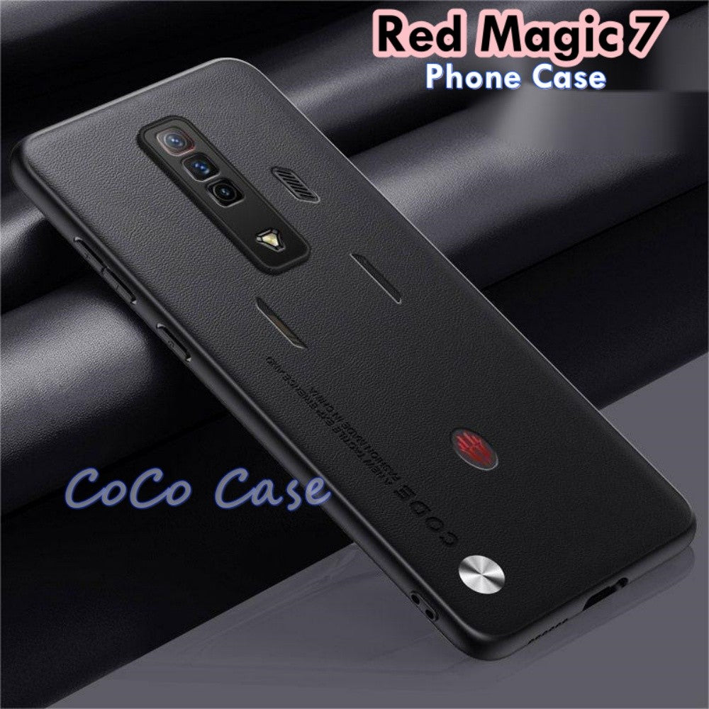 For Red Magic 7 Cover Silicone Professional Full Case Classic Simple Solid Color Phone Case Cover sweatproof