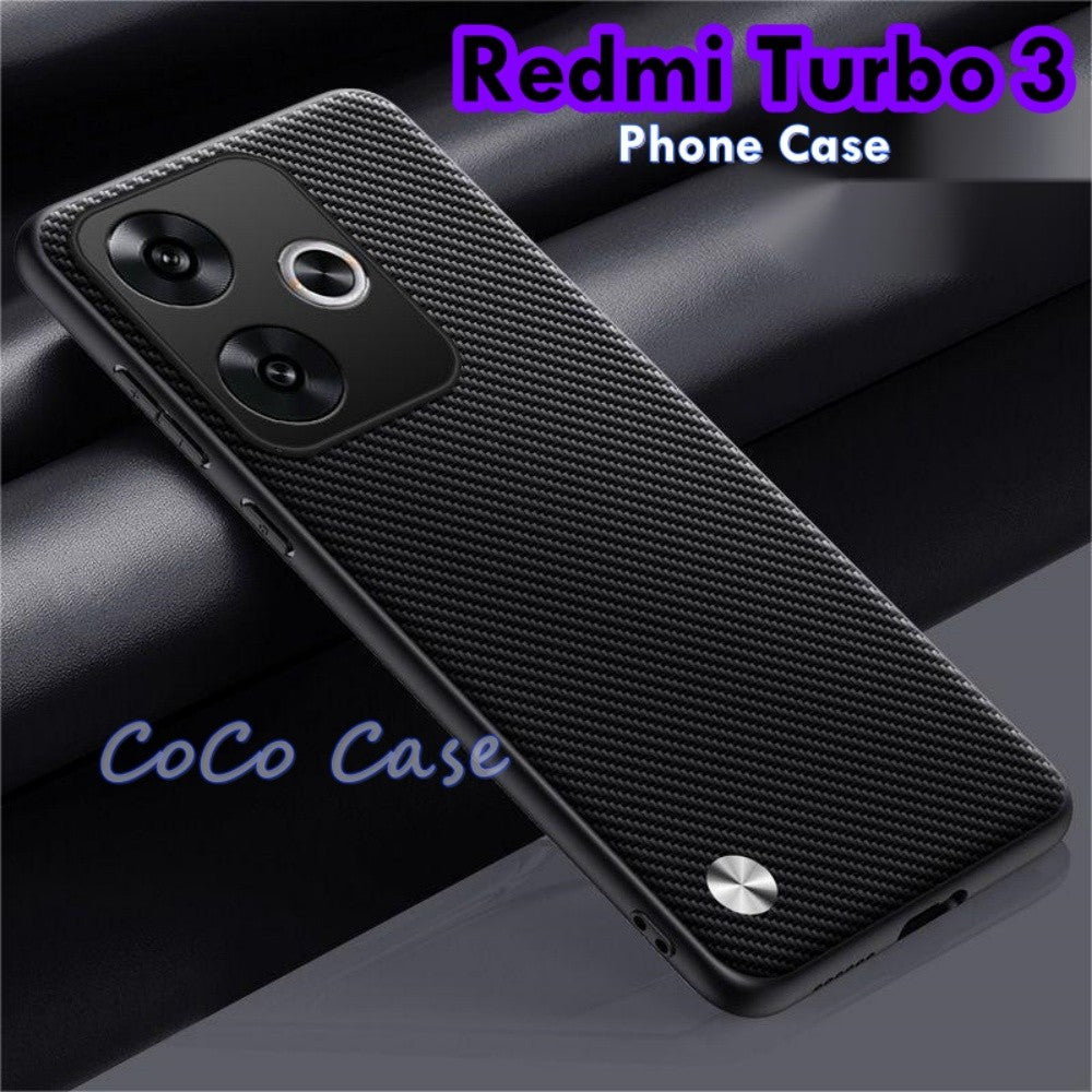 For Redmi Turbo 3 Cover Silicone Professional Full Case Classic Simple Solid Color Phone Case Cover sweatproof