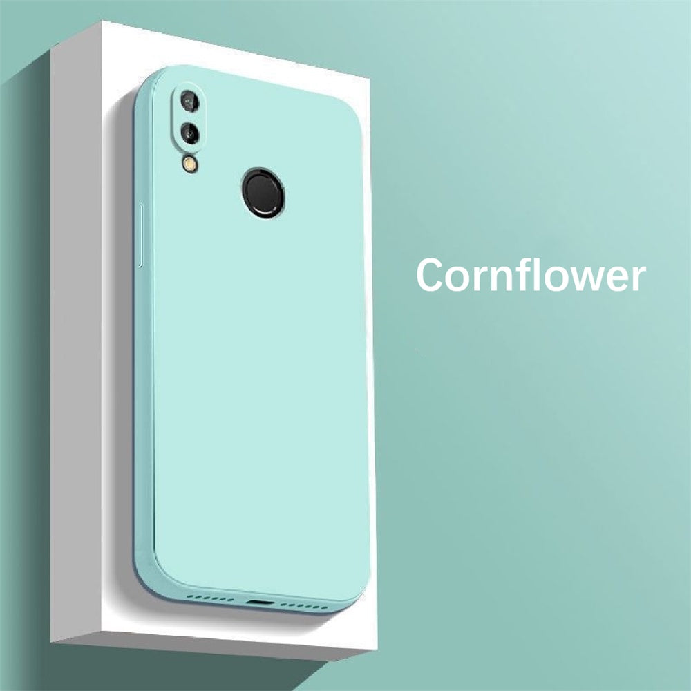 For Honor Play Cover Drop and wear resistant Silicone Full Case Classic Simple Solid Color Phone Case Cover