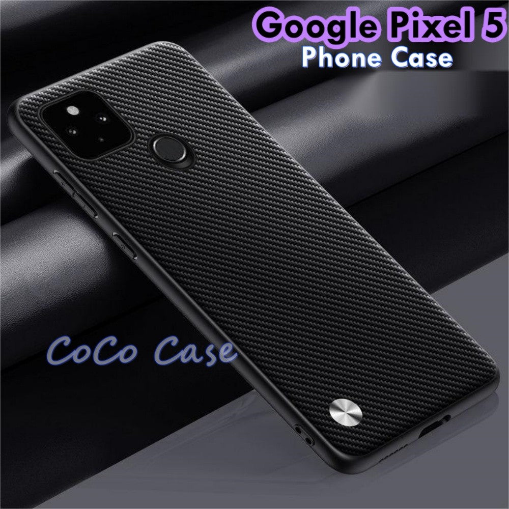 For Google Pixel 5 Cover Silicone Professional Full Case Classic Simple Solid Color Phone Case Cover sweatproof