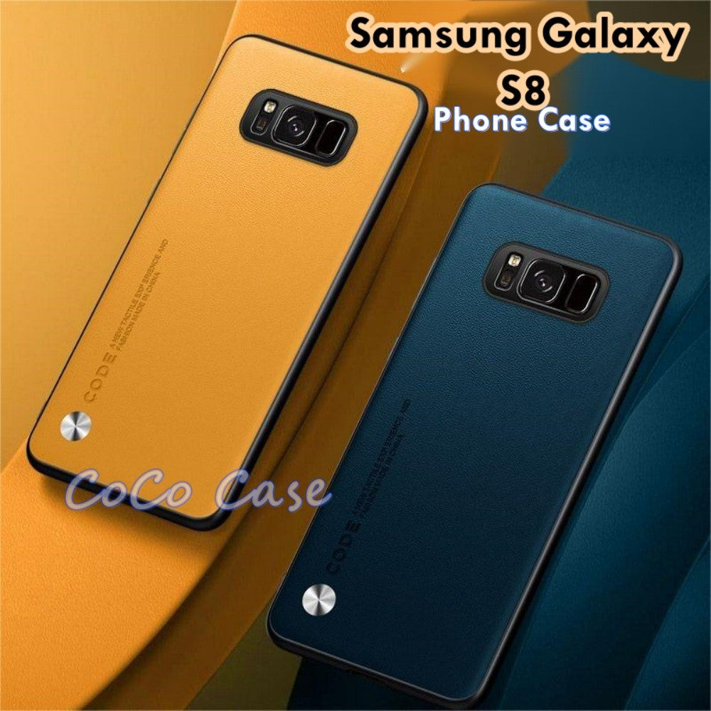 For Samsung Galaxy S8 Cover Silicone Professional Full Case Classic Simple Solid Color Phone Case Cover sweatproof