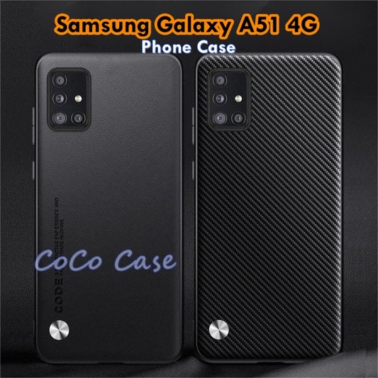 For Samsung Galaxy A51 4G Cover Silicone Professional Full Case Classic Simple Solid Color Phone Case Cover sweatproof