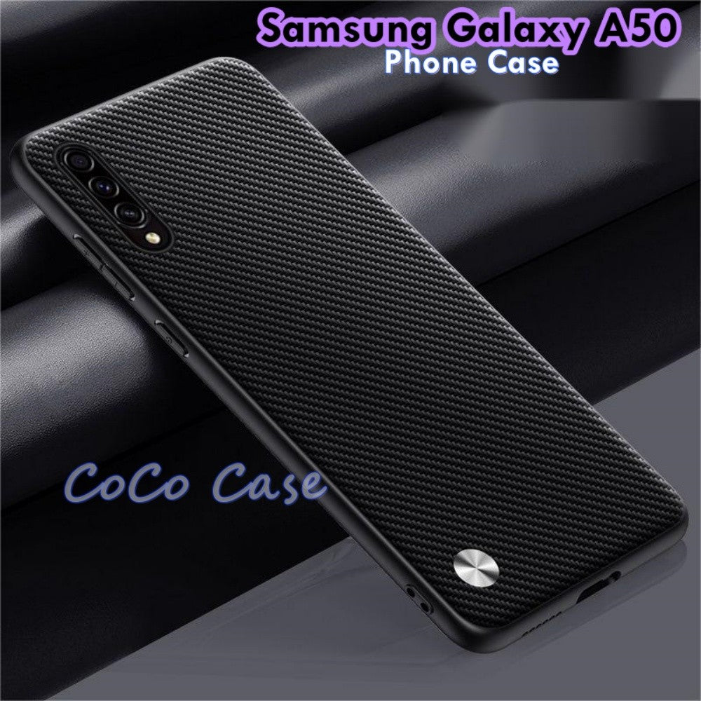 For Samsung Galaxy A50 Cover Silicone Professional Full Case Classic Simple Solid Color Phone Case Cover sweatproof