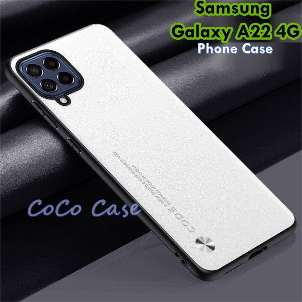 For Samsung Galaxy A22 4G Cover Silicone Professional Full Case Classic Simple Solid Color Phone Case Cover sweatproof