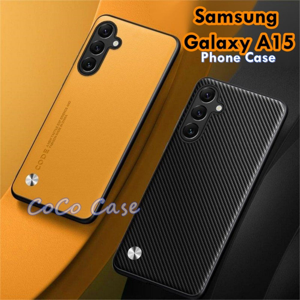 For Samsung Galaxy A15 Cover Silicone Professional Full Case Classic Simple Solid Color Phone Case Cover sweatproof