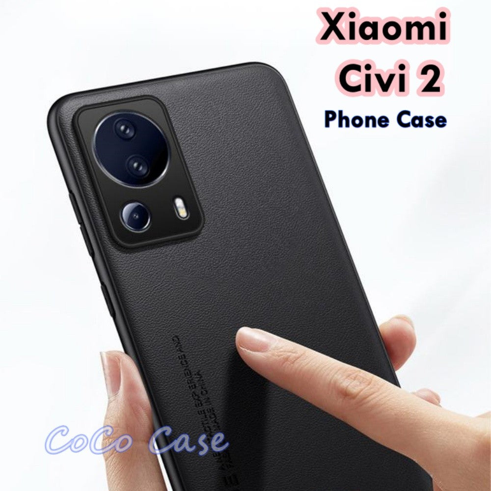 For Xiaomi Civi 2 Cover Silicone Professional Full Case Classic Simple Solid Color Phone Case Cover sweatproof