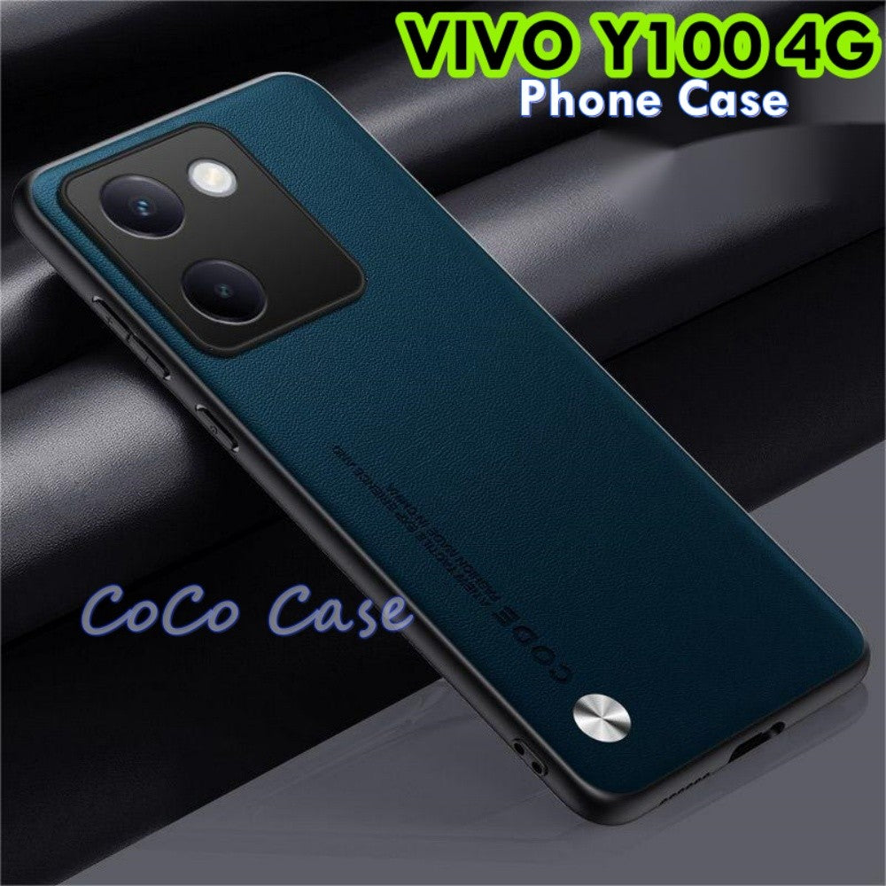 For VIVO Y100 4G Cover Silicone Professional Full Case Classic Simple Solid Color Phone Case Cover sweatproof