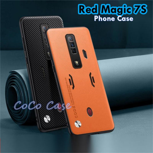 For Red Magic 7S Cover Silicone Professional Full Case Classic Simple Solid Color Phone Case Cover sweatproof