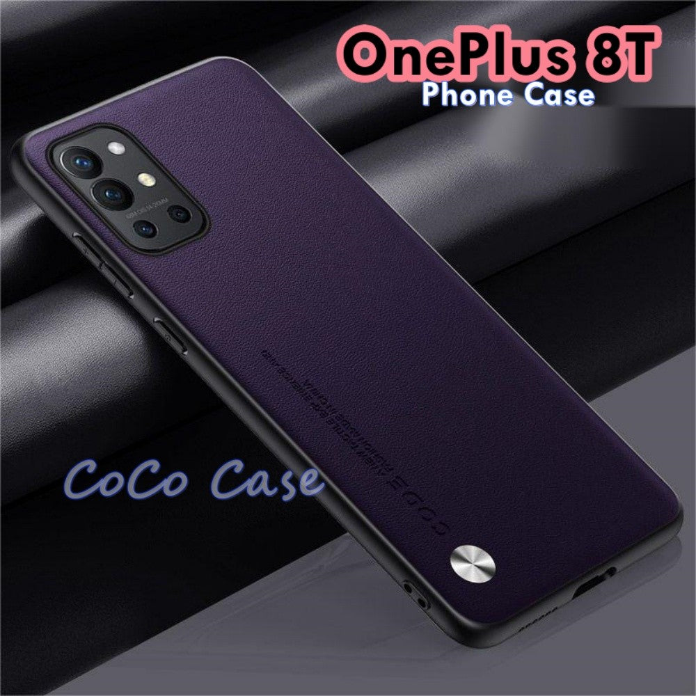 For OnePlus 8T Cover Silicone Professional Full Case Classic Simple Solid Color Phone Case Cover sweatproof