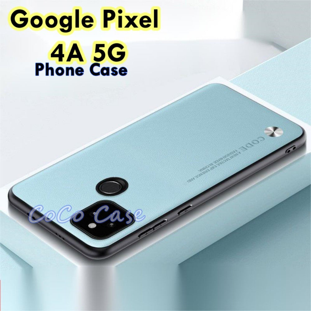 For Google Pixel 4A 5G Cover Silicone Professional Full Case Classic Simple Solid Color Phone Case Cover sweatproof
