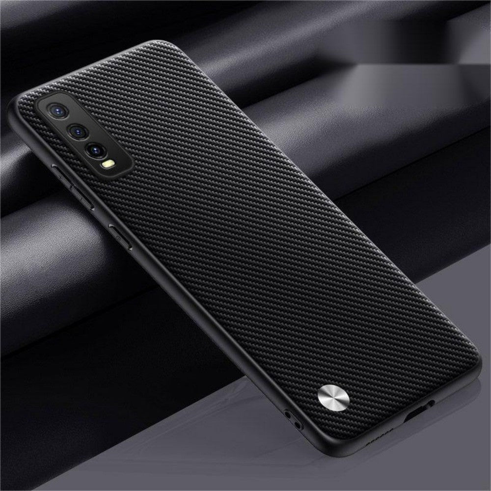 For VIVO Y70S Cover Silicone Professional Full Case Classic Simple Solid Color Phone Case Cover sweatproof
